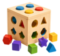 Wooden Shape Sorting Cube