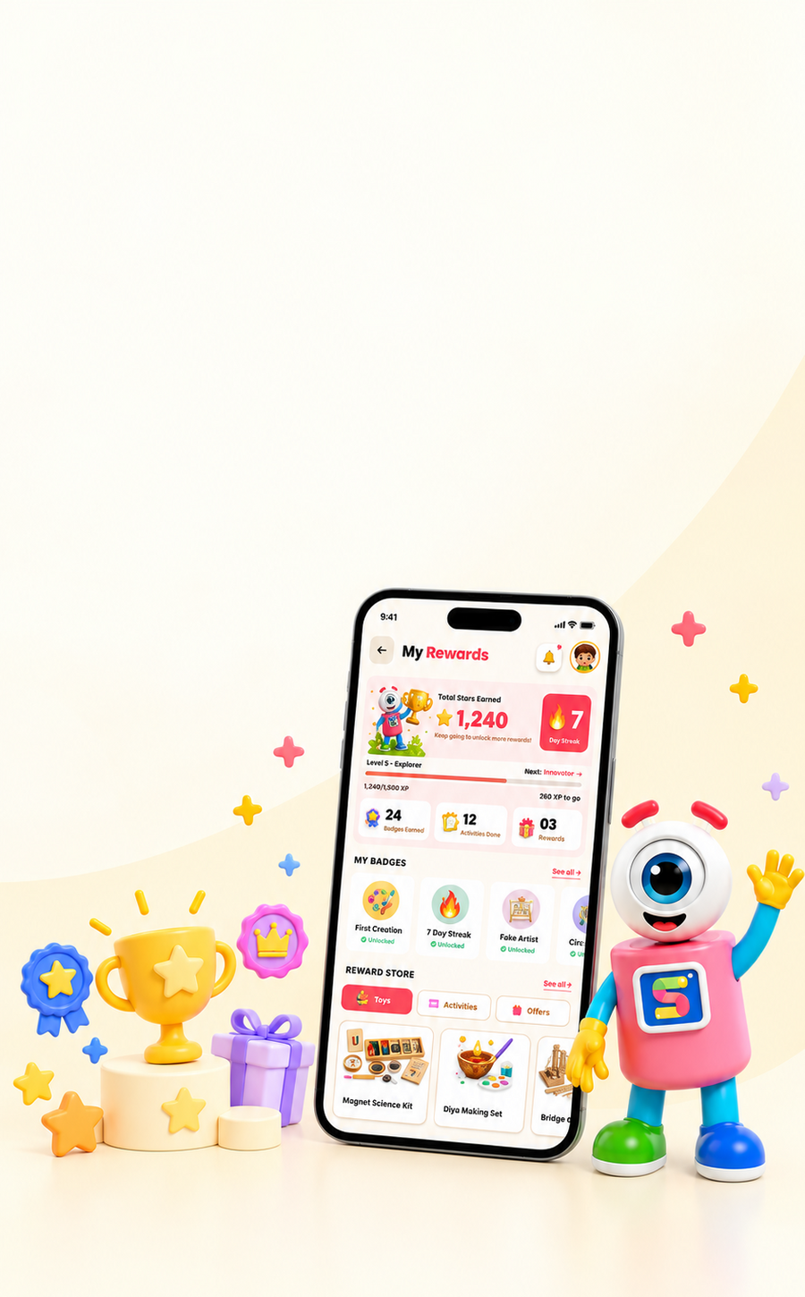 Celebrate achievements.
